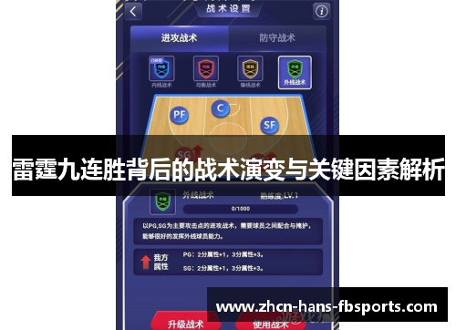 雷霆九连胜背后的战术演变与关键因素解析 雷霆九连胜背后的战术演变与关键因素解析